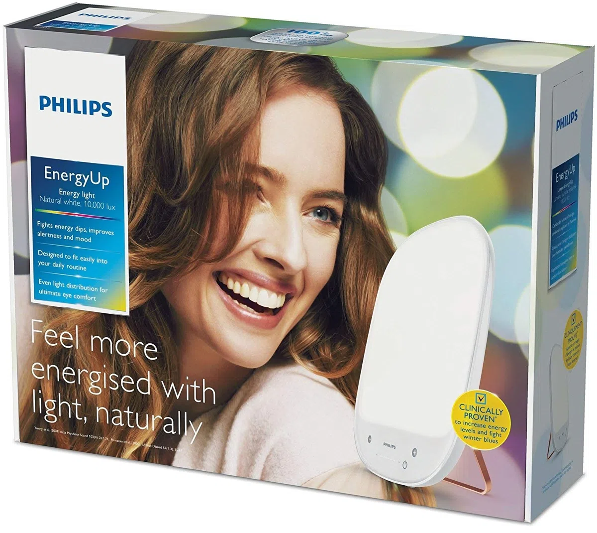 Philips HF3419/01 EnergyUp White (natürliches weißes Licht, Tageslicht, bis 10.000 Lux, Dimmer)