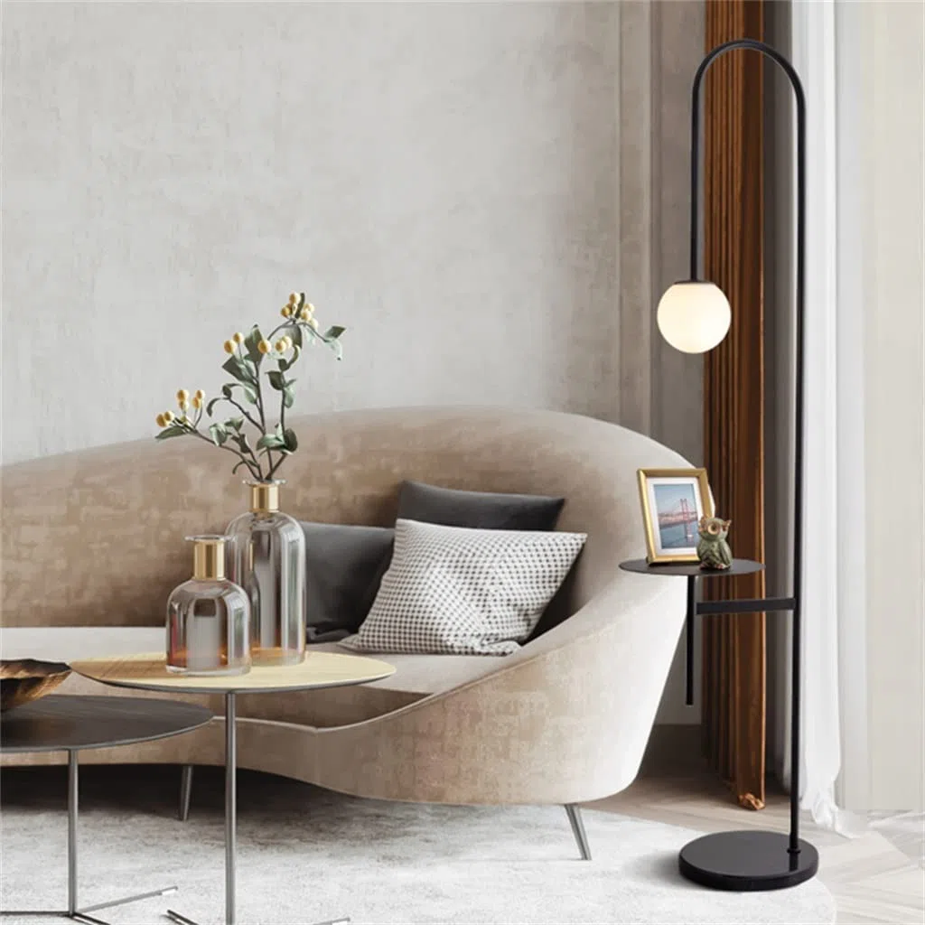 Hohe Stehlampe Moderne Marmor LED Stehlampe Stehleuchte E27 Stehleuchte Metall Dekoration Beleuchtung Vergoldete Messing Hohe Mastlampe