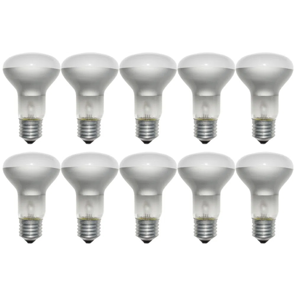 NCC-Licht 10 x Birnenlampe R63 Reflektor 40W E27 matt 320lm warmweiß 2700K Dimmbar