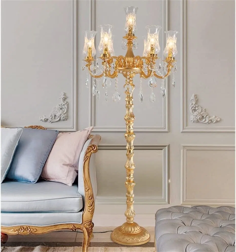 Dimmbare Stehlampe Stehlampe Glas Lampenschirm Stehende Stehleuchte Für Wohnzimmer Stehlampe Lustre Stehlampe
