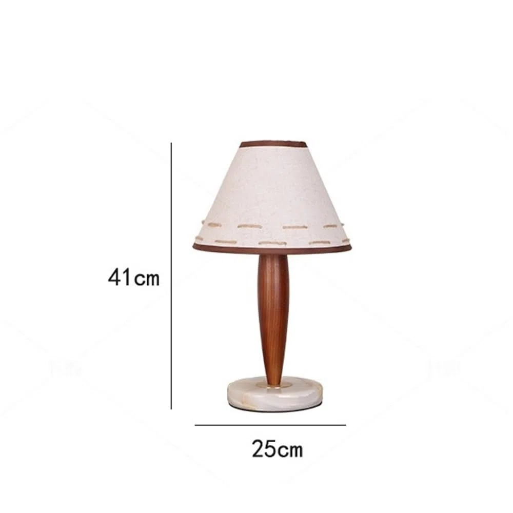 Nachttischlampe Holz Wohnzimmer Schlafzimmer Studie Sofa Marmor Dekorative Tisch Lampe Schlafzimmerlampen