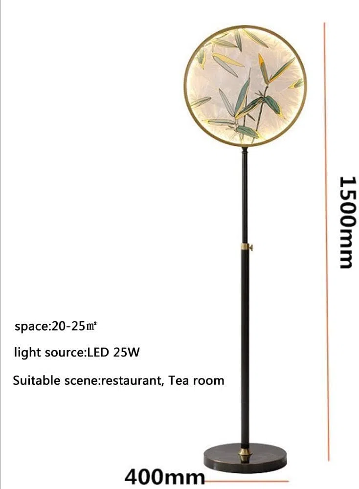 Hohe Stehlampe, moderne Stehlampe für Schlafzimmer, höhenverstellbare Metall-Stehlampe, Leselampe mit Glasschirm, hohe Stangenlampe