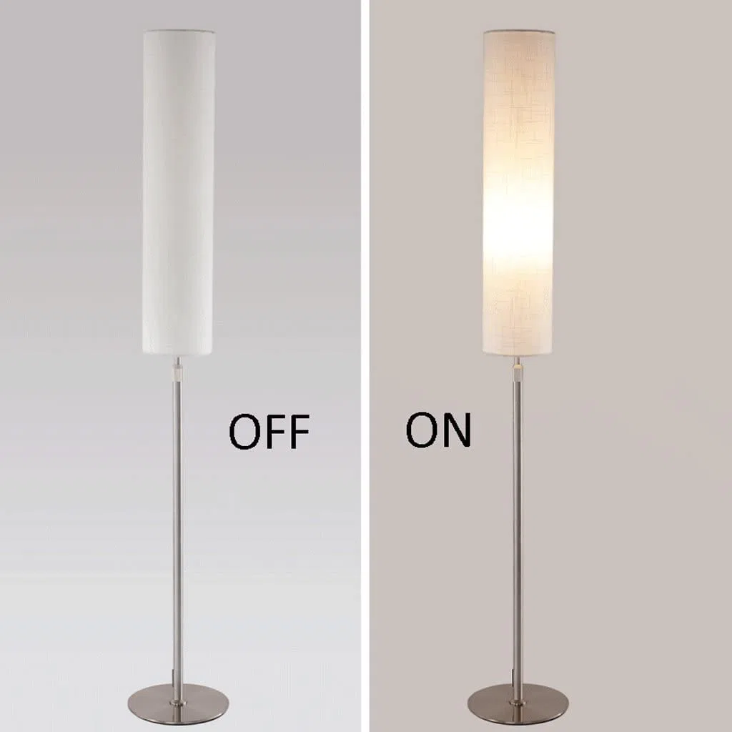 Hohe Stehlampe Edelstahl Stehlampe Zylindrische Höhenverstellbare Stehlampe Bar Cafe E27 Stehleuchte Für Wohnzimmer Schlafzimmer Hohe Mastlampe