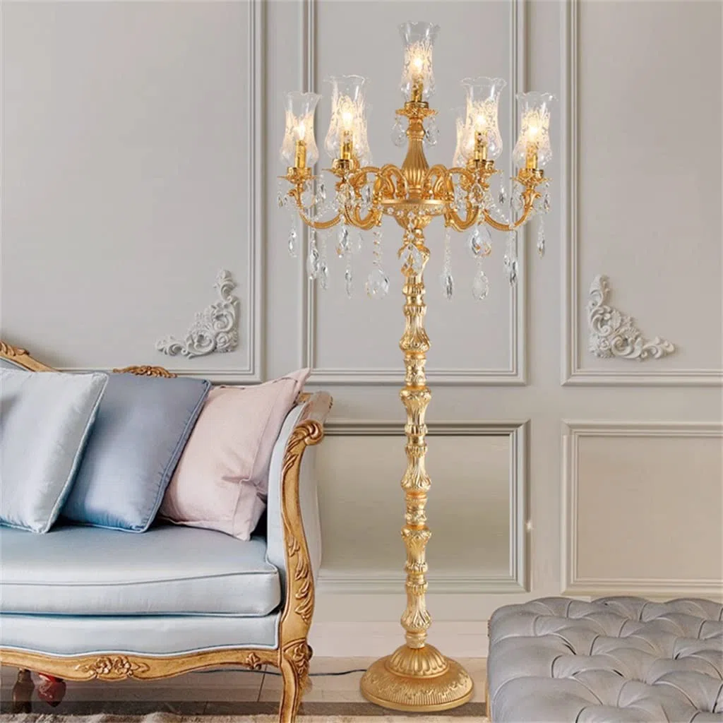 Dimmbare Stehlampe Stehlampe Glas Lampenschirm Stehende Stehleuchte Für Wohnzimmer Stehlampe Lustre Stehlampe